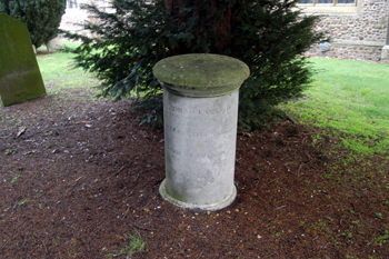 Clarkson tomb in the churchyard March 2010